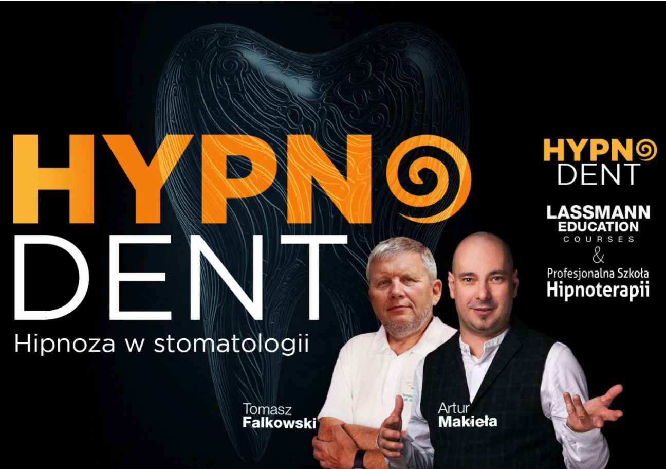 Tomasz Falkowski i Artur Makieła – prowadzący szkolenie HypnoDent: Hipnoza w stomatologii, organizowane przez Lassmann Education Courses i Profesjonalną Szkołę Hipnoterapii